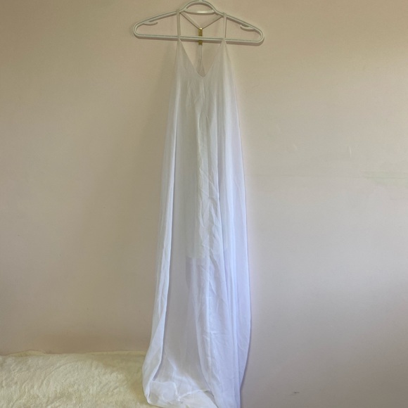 Charlotte Russe White Flowy Dress
